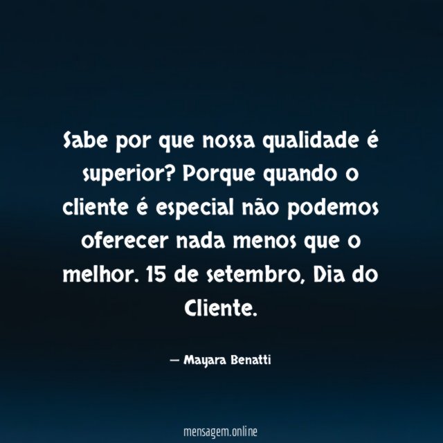Sabe por que nossa qualidade é superior