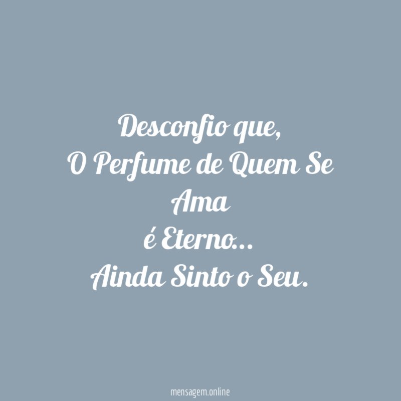 Desconfio que