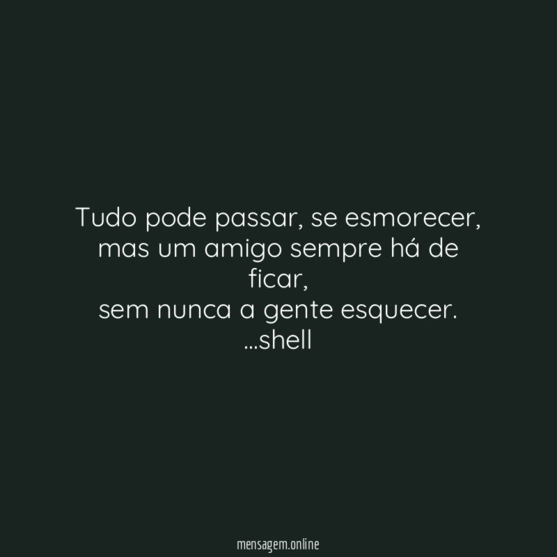 Tudo pode passar