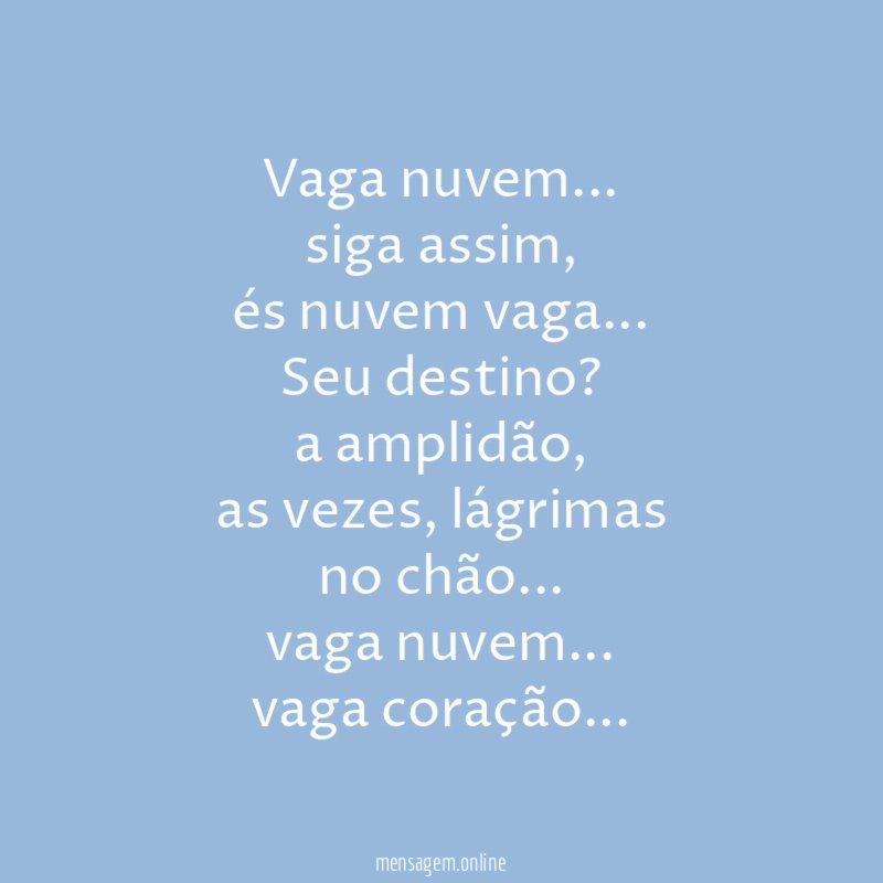 Vaga nuvem
