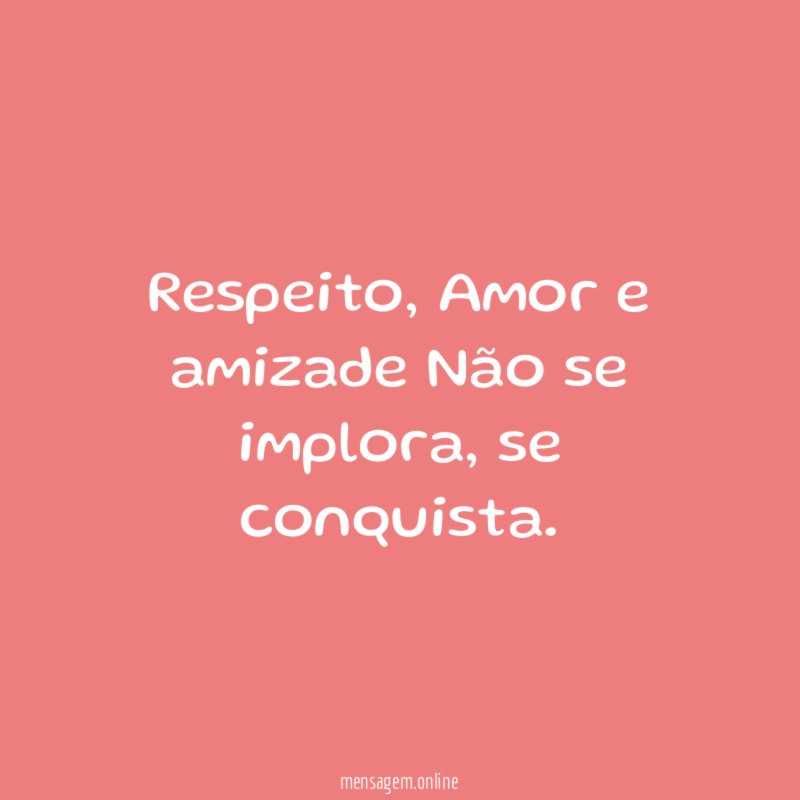 Respeito