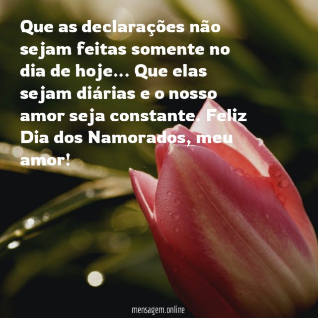 Que as declarações não sejam feitas somente no