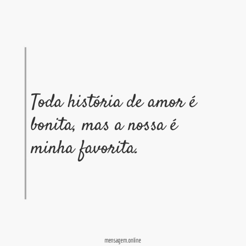 Toda história de amor é bonita