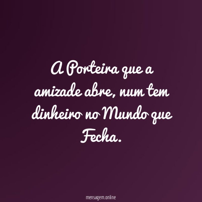 A Porteira que a amizade abre
