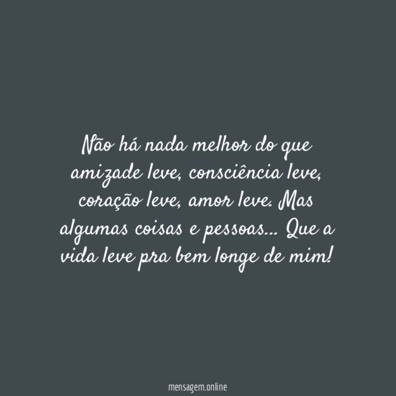 Não há nada melhor do que amizade leve