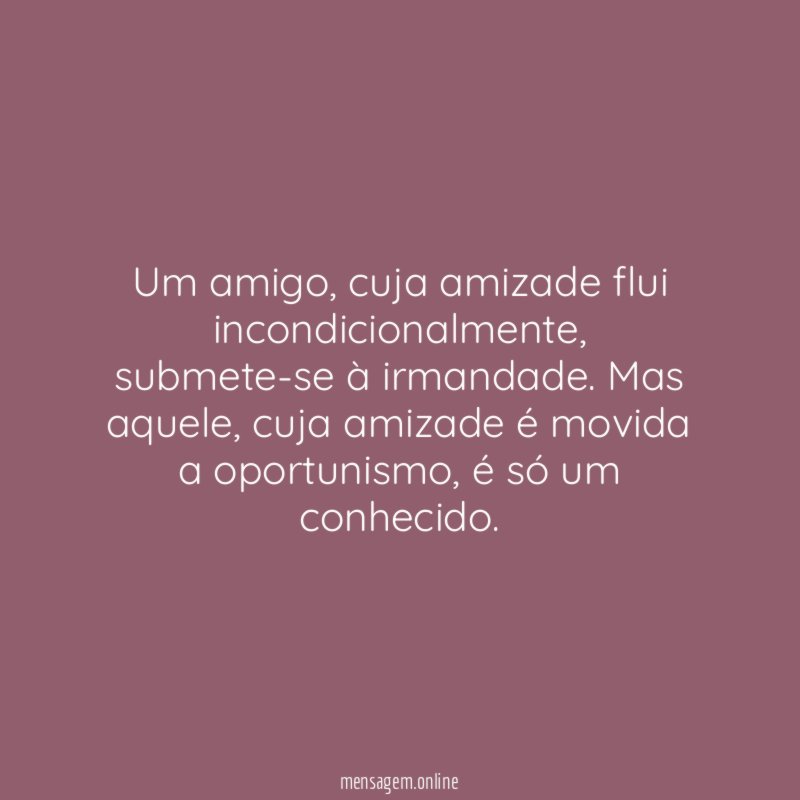 Um amigo