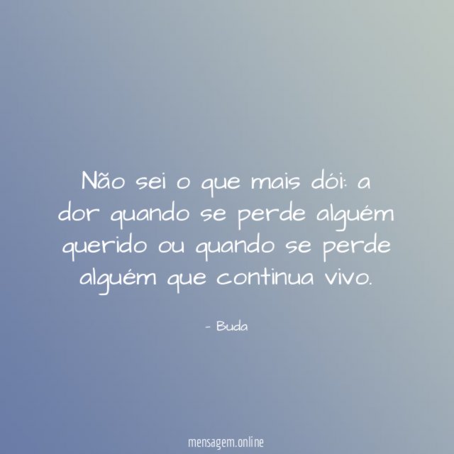 Não sei o que mais dói