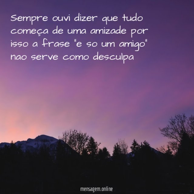 Sempre ouvi dizer que tudo começa de uma