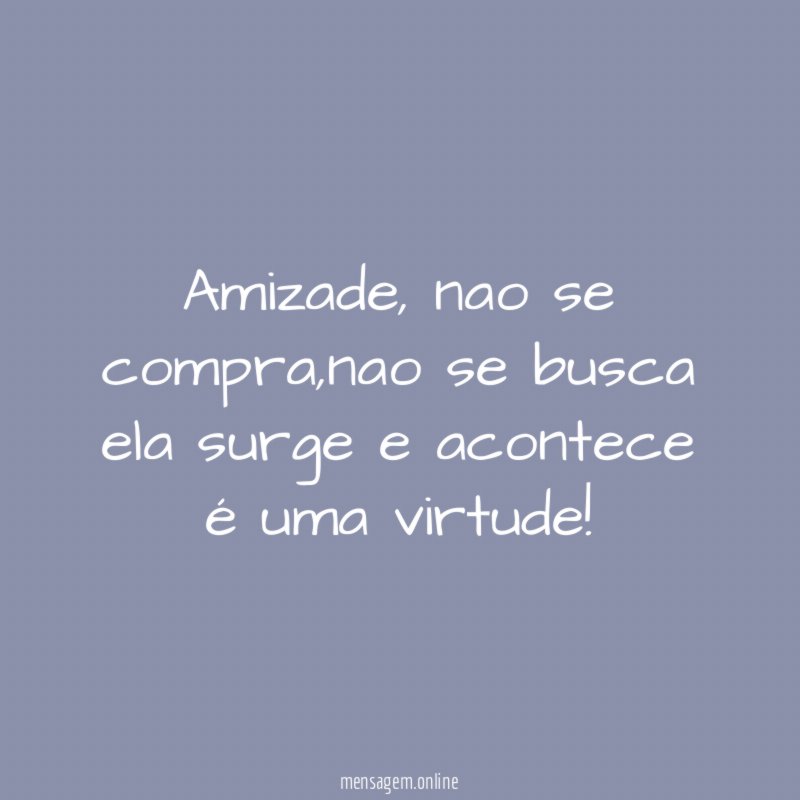 Amizade