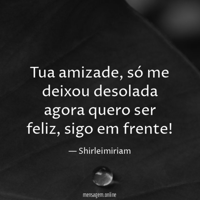 Tua amizade