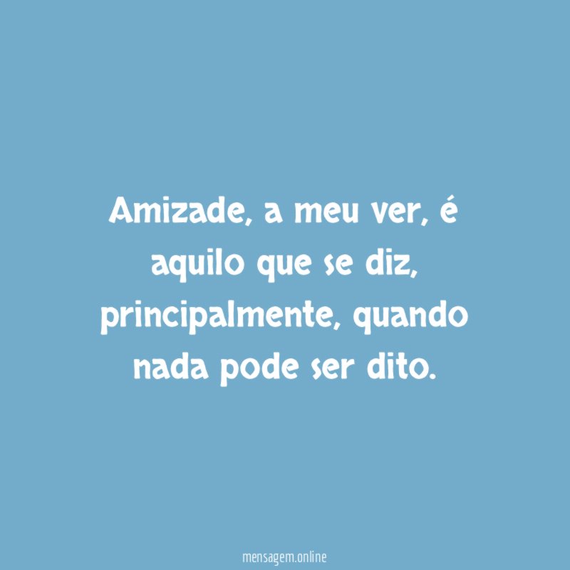 Amizade