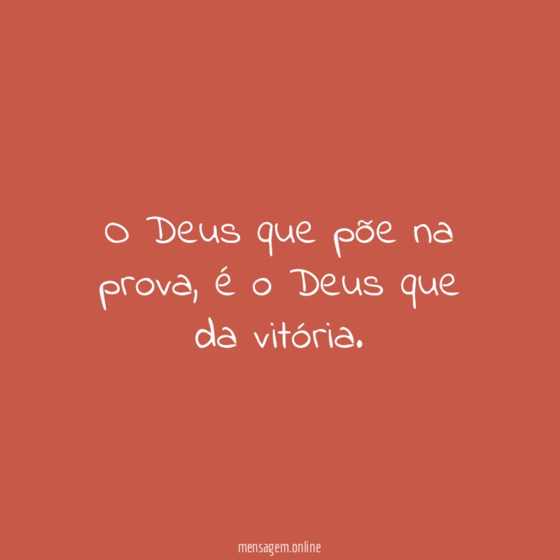 O Deus que põe na prova