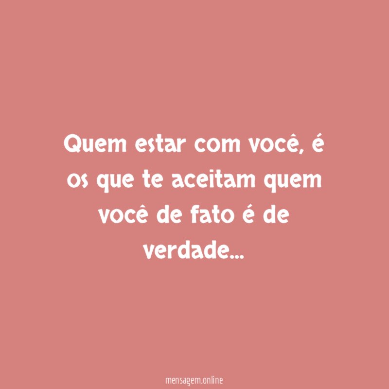 Quem estar com você