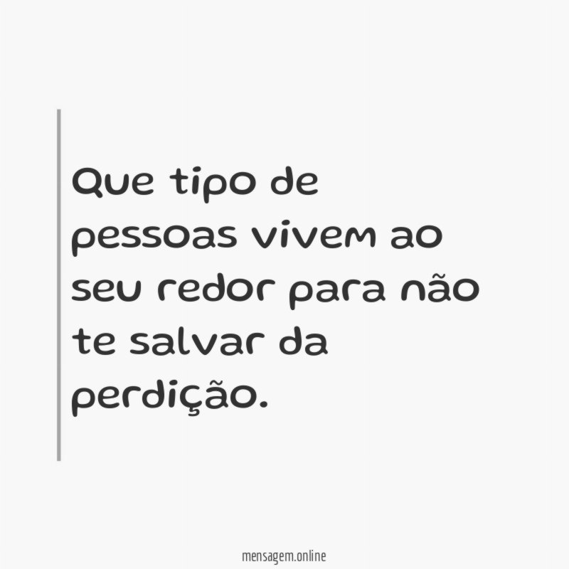 Que tipo de pessoas vivem ao seu redor