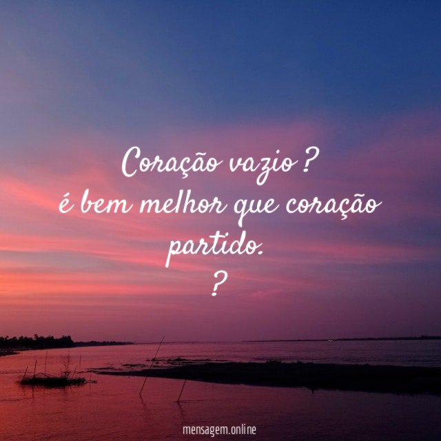 Coração vazio ❤? é bem melhor que coração partido