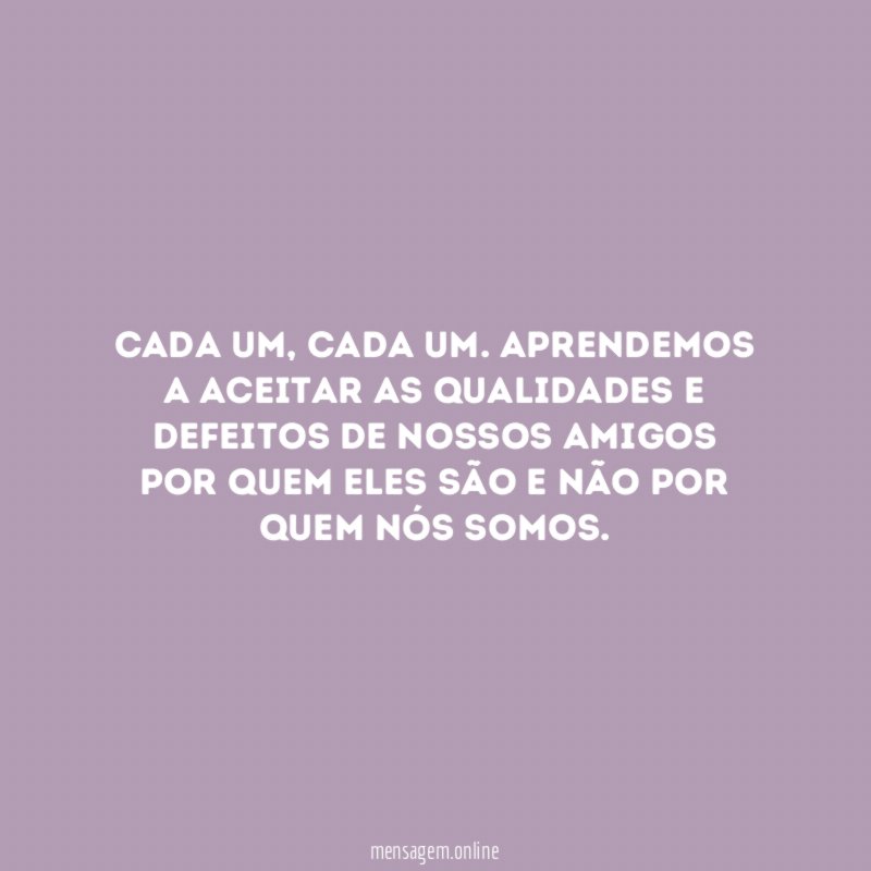 Cada um