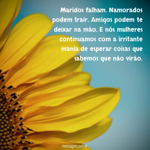 Maridos falham