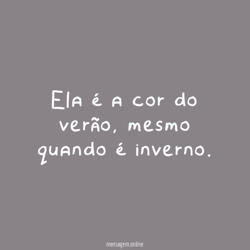 Ela é a cor do verão ☀