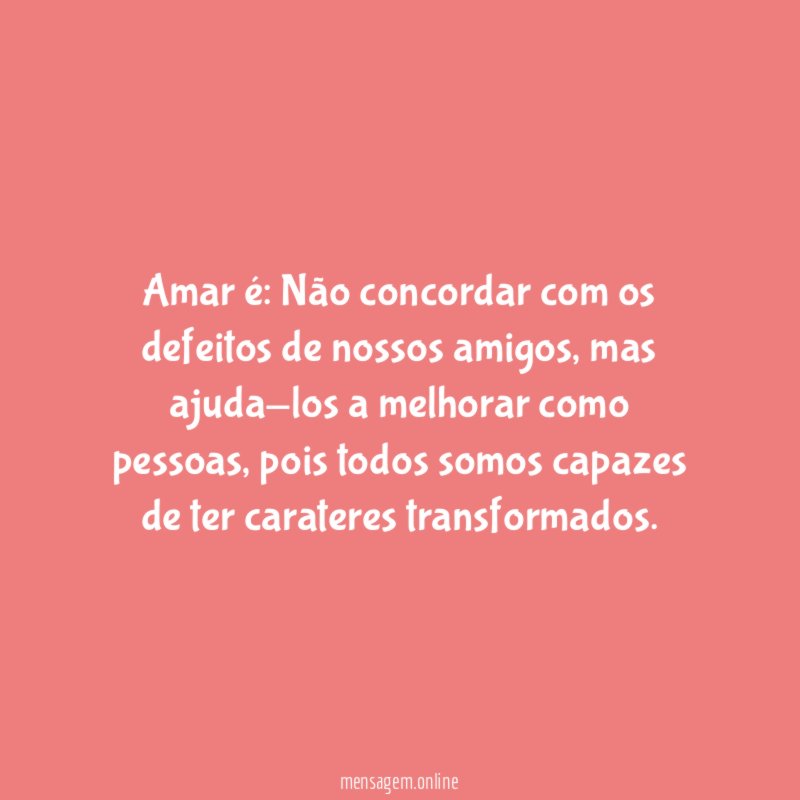 Amar é