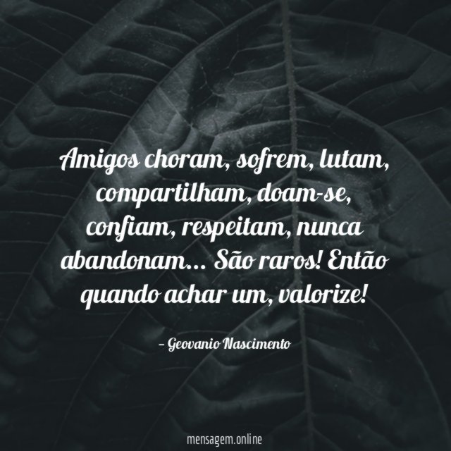 Amigos choram