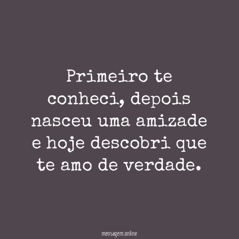 Primeiro te conheci