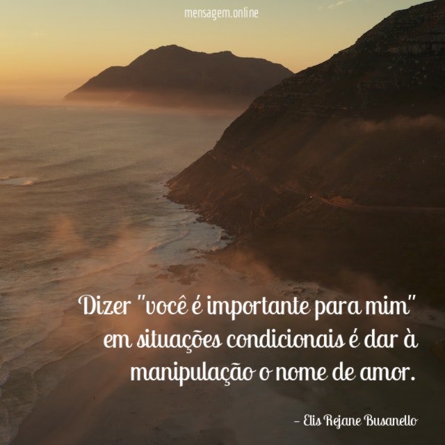 Dizer "você é importante para mim" em situações