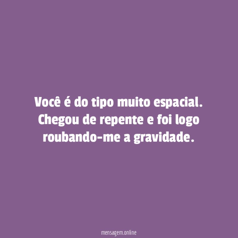 Você é do tipo muito espacial