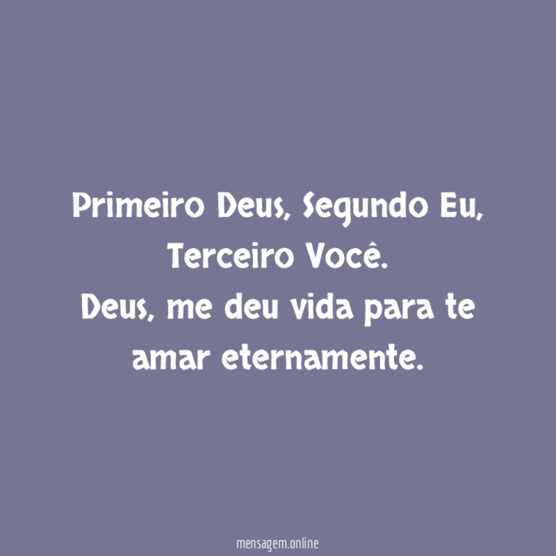 Primeiro Deus
