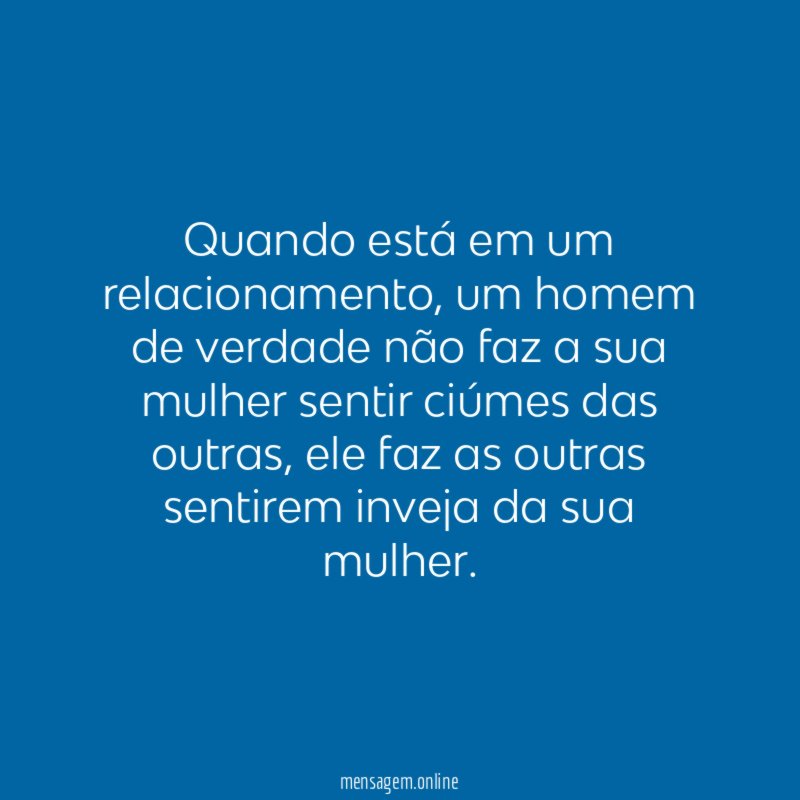 Quando está em um relacionamento