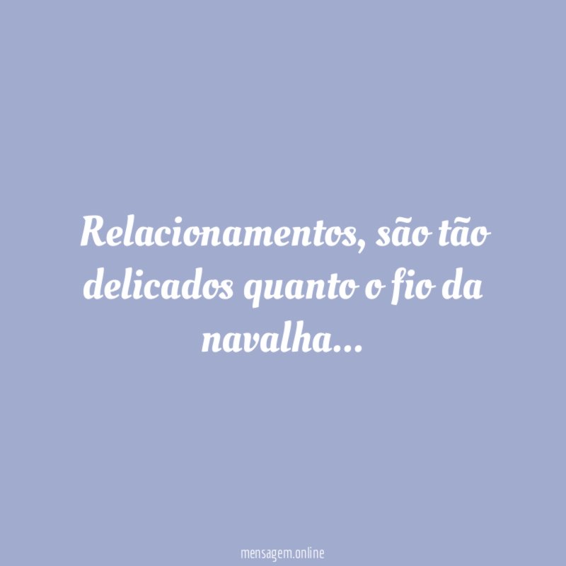 Relacionamentos