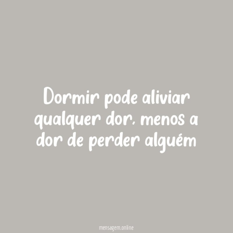 Dormir pode aliviar qualquer dor