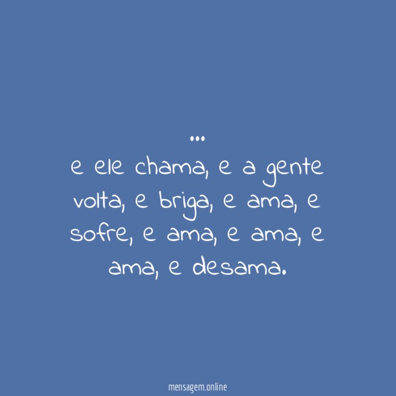 e ele chama