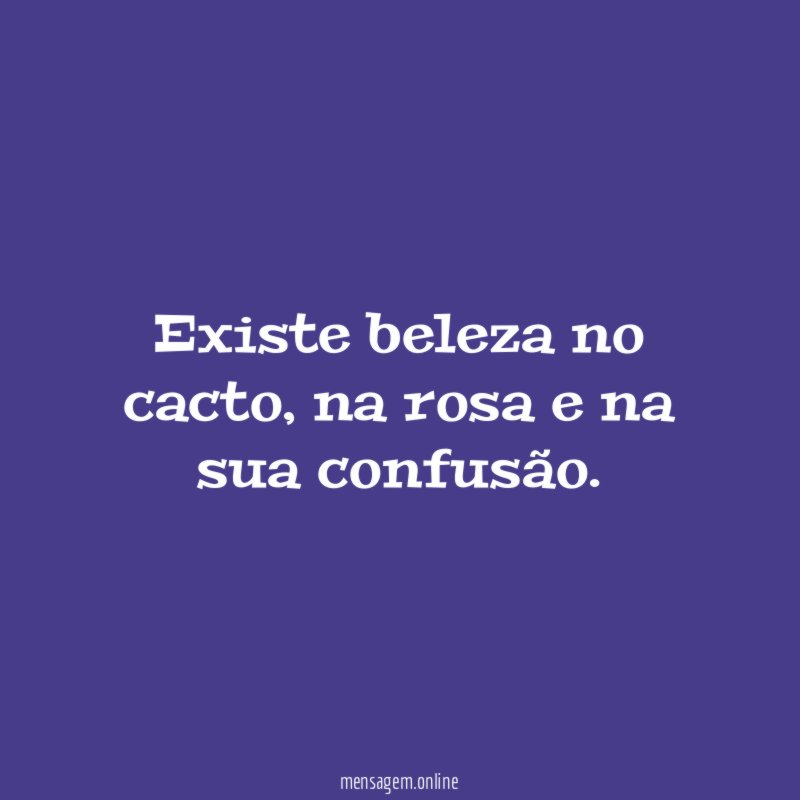 Existe beleza no cacto