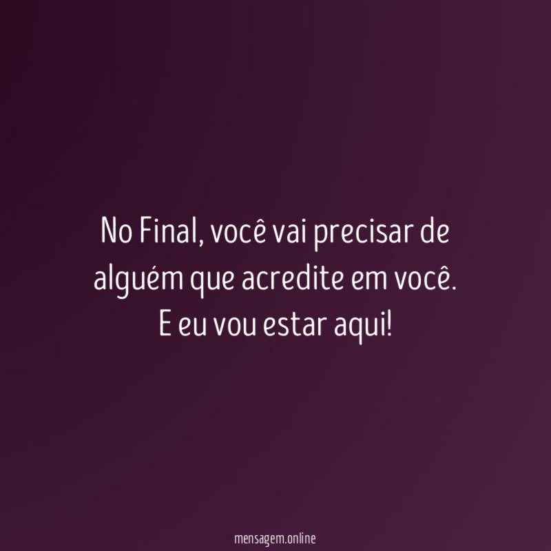 No Final