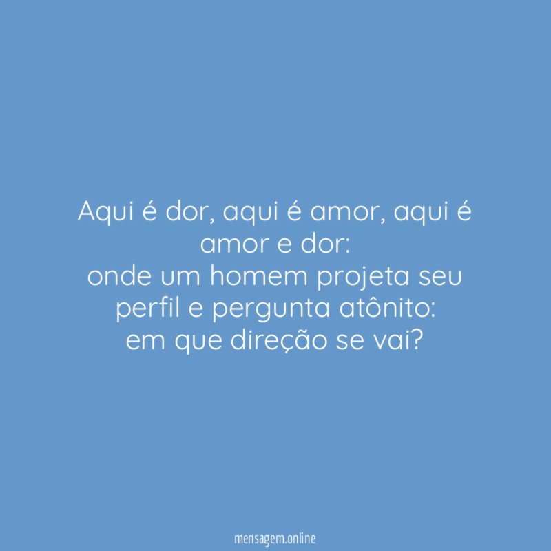 Aqui é dor