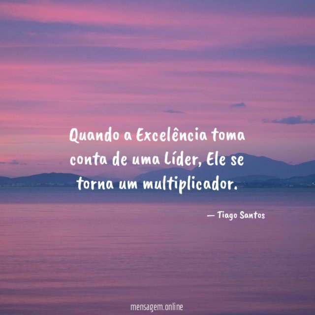 Quando a Excelência toma conta de uma Líder