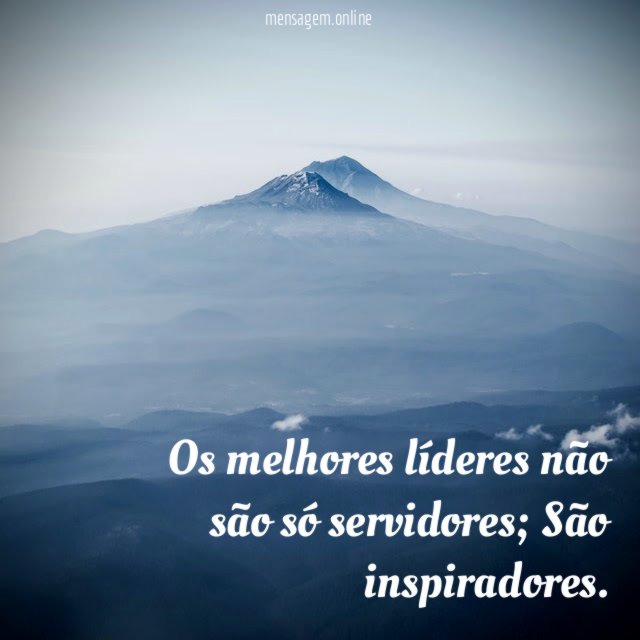 Os melhores líderes não são só servidores