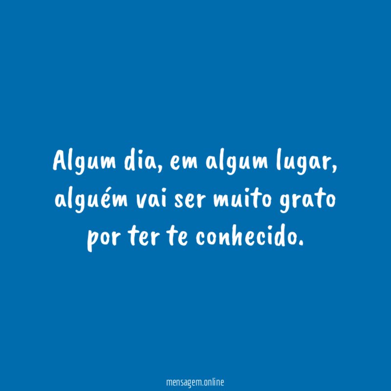 Algum dia
