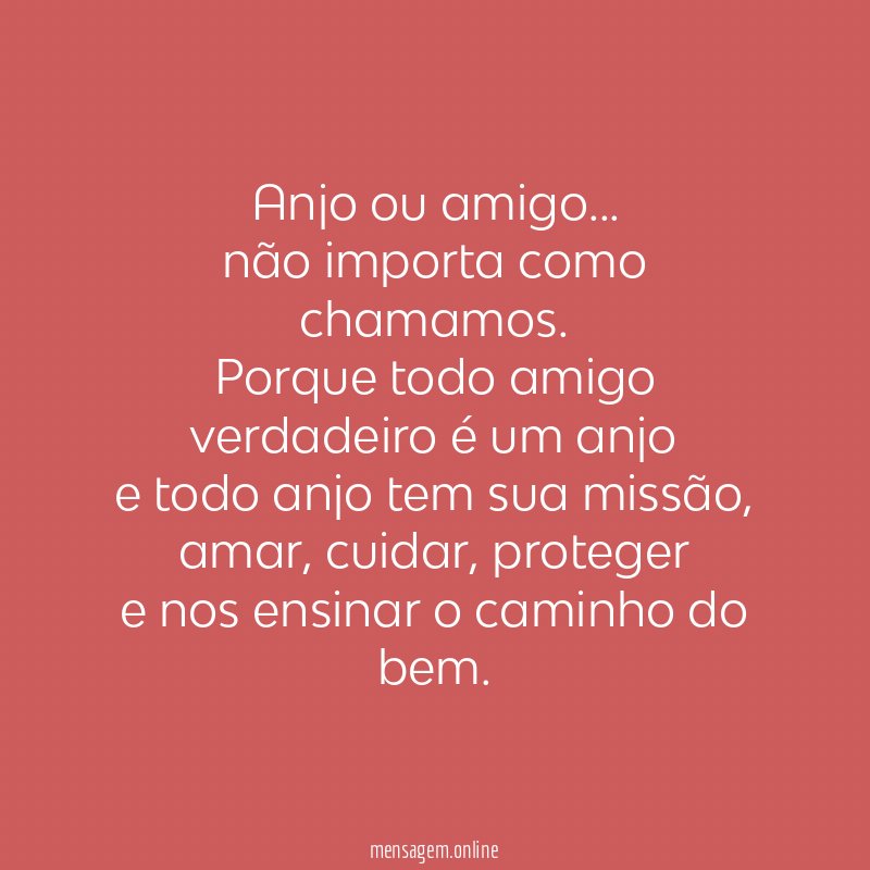 Anjo ou amigo