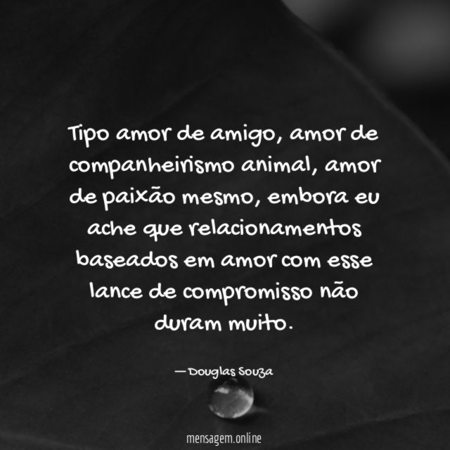Tipo amor de amigo