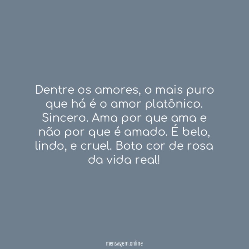 Dentre os amores