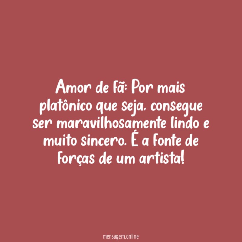 Amor de fã