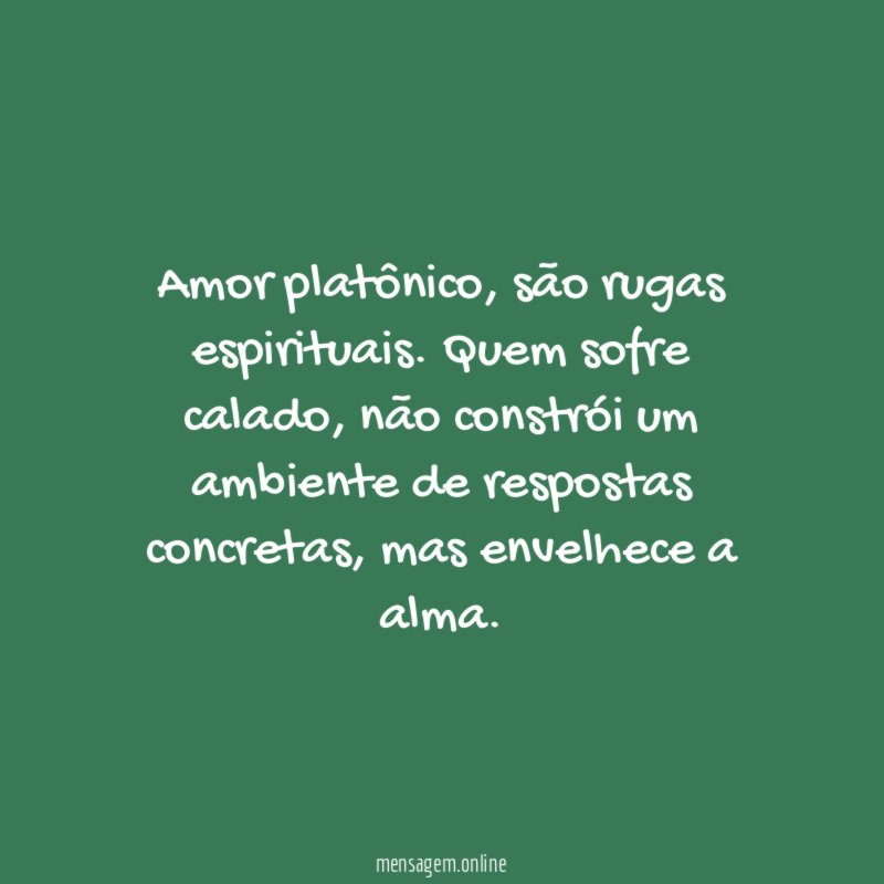Amor platônico