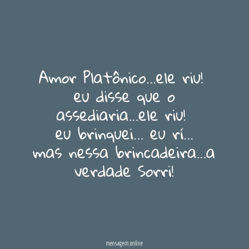 Amor Platônico