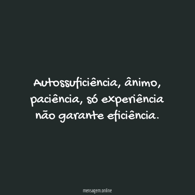 Autossuficiência