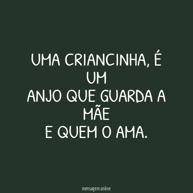 UMA CRIANCINHA