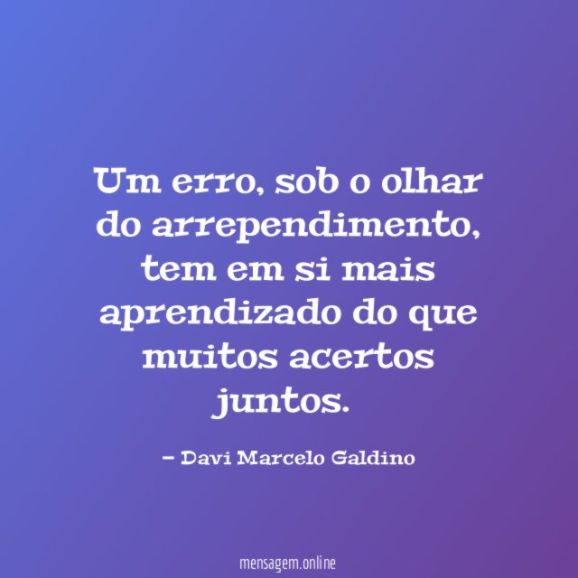 Um erro