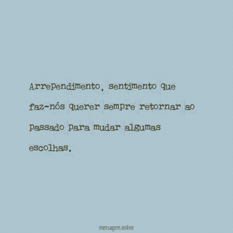 Arrependimento