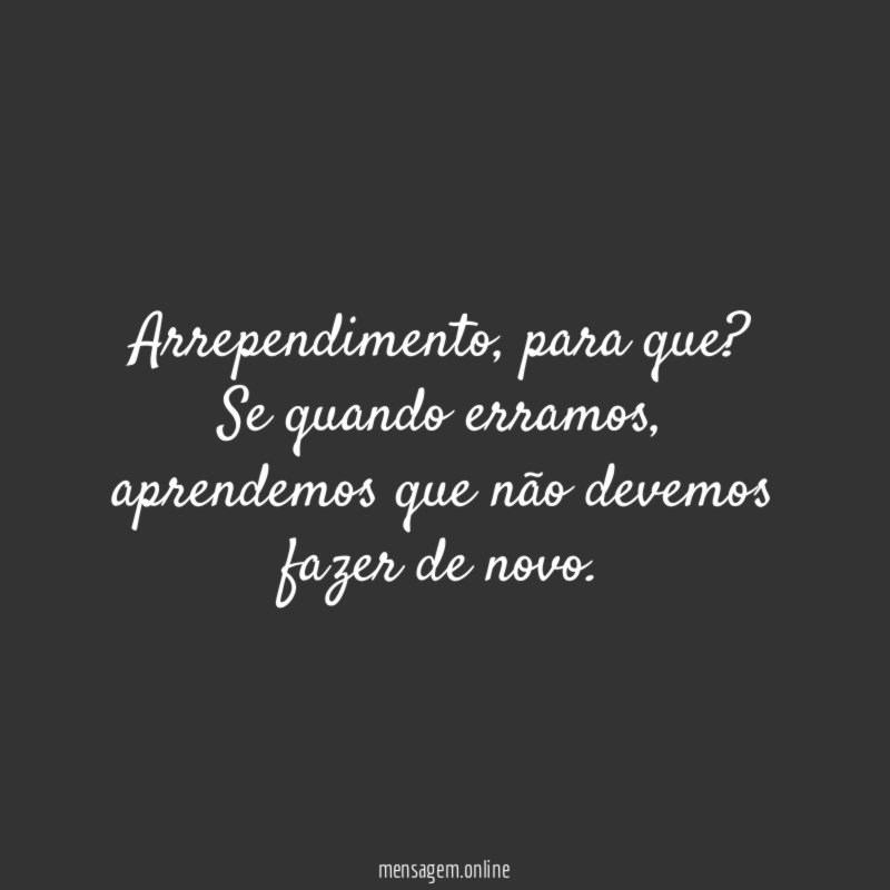 Arrependimento