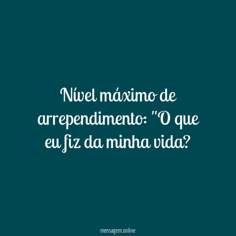 Nível máximo de arrependimento